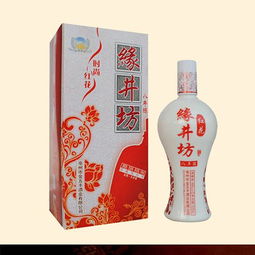 百年图缘酒系列产品 缘井坊红花白酒